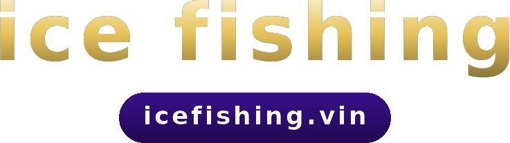 ice fishing logo